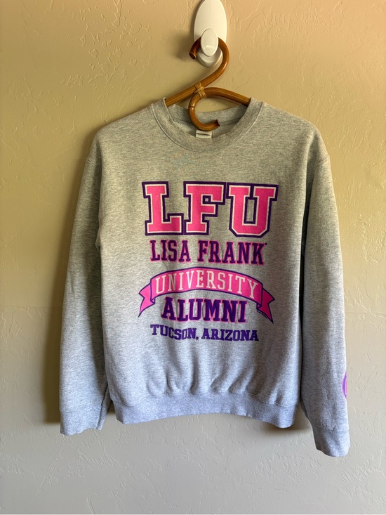 Lisa Frank Tops - Lisa Frank LFU University Alumni Tucson Arizona Retro Crewneck Sweatshirt Small